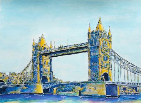Watercolor London 1